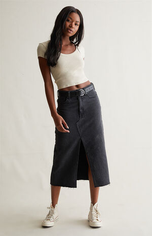 Tessa Scoop Short Sleeve Crop Top image number 3