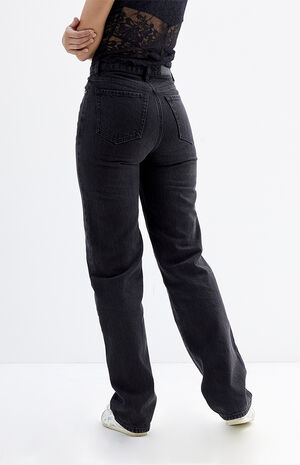 Black '90s Boyfriend Jeans image number 4