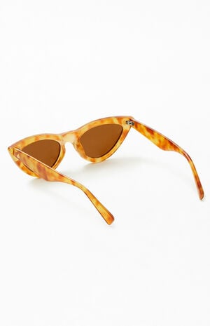 Tortoiseshell Dualism Cat Eye Sunglasses image number 2