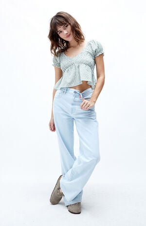 V-Neck Babydoll Top image number 4