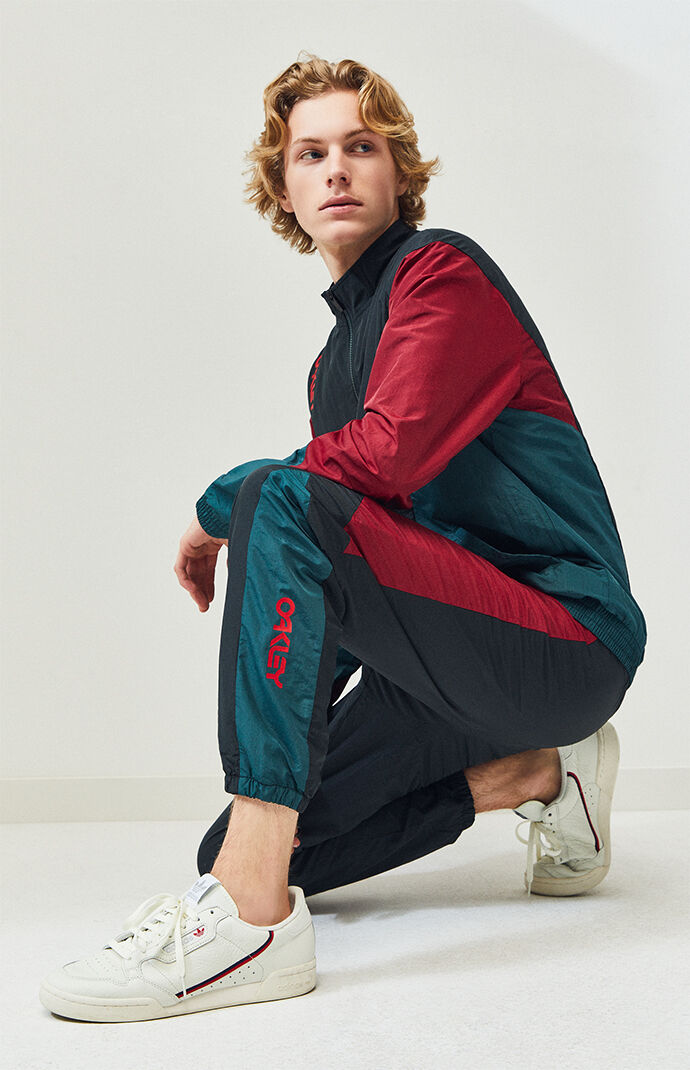 pacsun nylon track pants