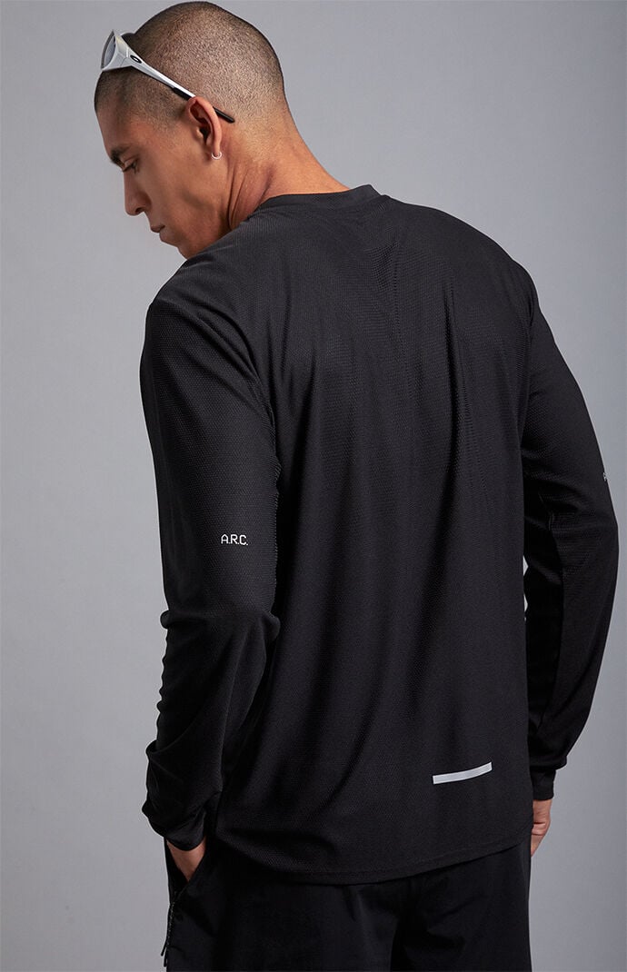 A.R.C. Active Black Performance Long Sleeve T-Shirt