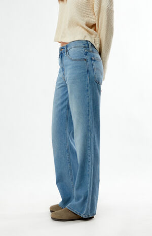Light Indigo 94 Baggy Bootcut Jeans image number 3