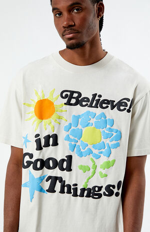 Believe In Good Things Oversized T-Shirt image number 3