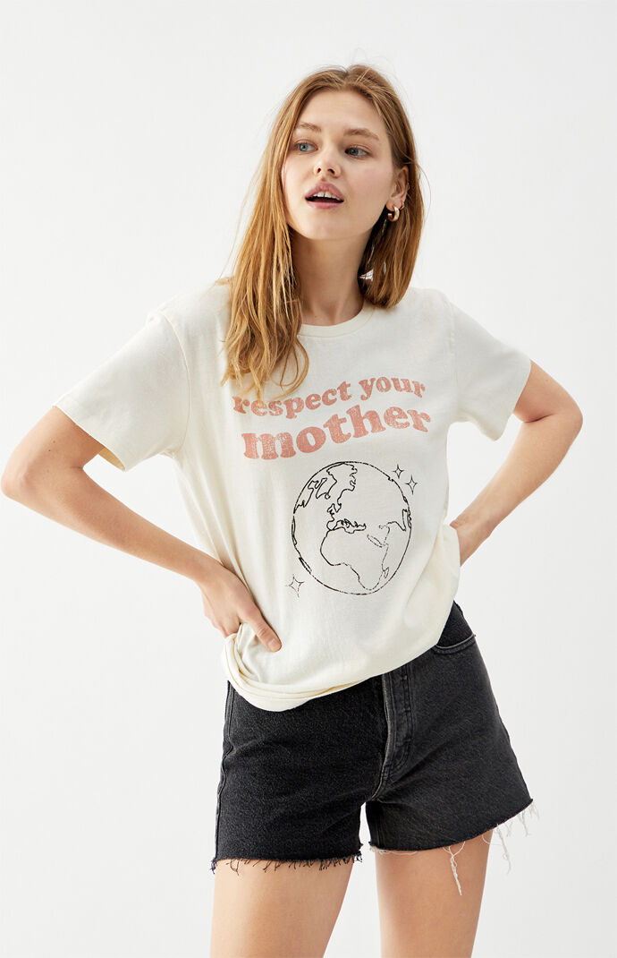 Respect Your Mother Recycled T-Shirt