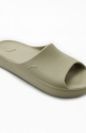 Women's Beige Shibui Cat Slide Sandals image number 6