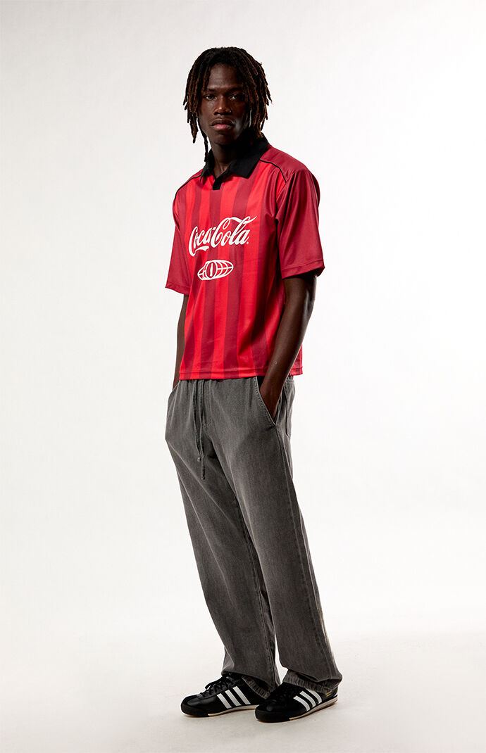 Coca Cola by Pacsun Sport Tek Short Sleeve Soccer Jersey | Pacsun