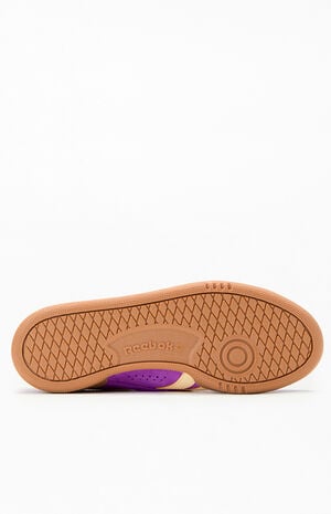 Women's Purple Club C Grounds UK Sneakers image number 4