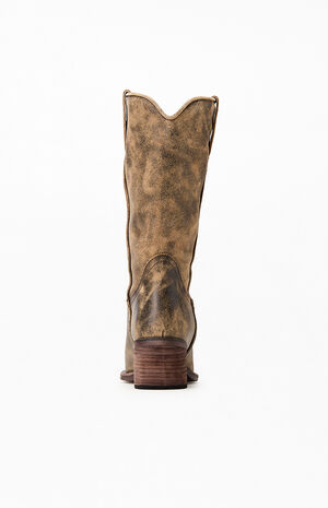Women's Albany Leather Cowboy Boots Women's Albany Leather Cowboy Boots image number 3