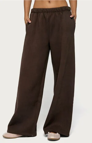 Glow Rhinestone Sweatpants image number 1
