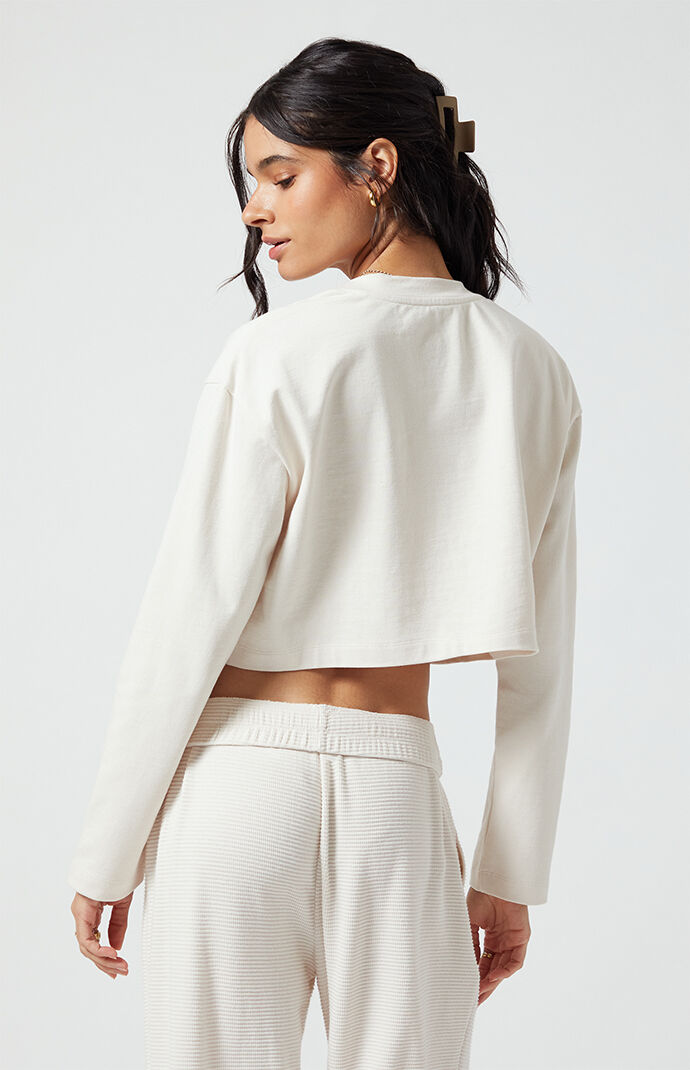 PAC 1980 Active Sedona Jersey A Team Long Sleeve Cropped T-Shirt