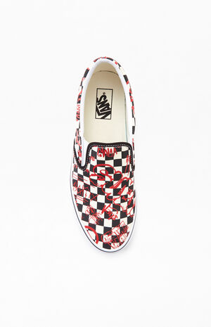 Vans Checkerboard & Crew Classic Slip-On Shoes | PacSun