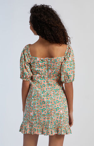 Cleo Flower Mini Dress image number 4