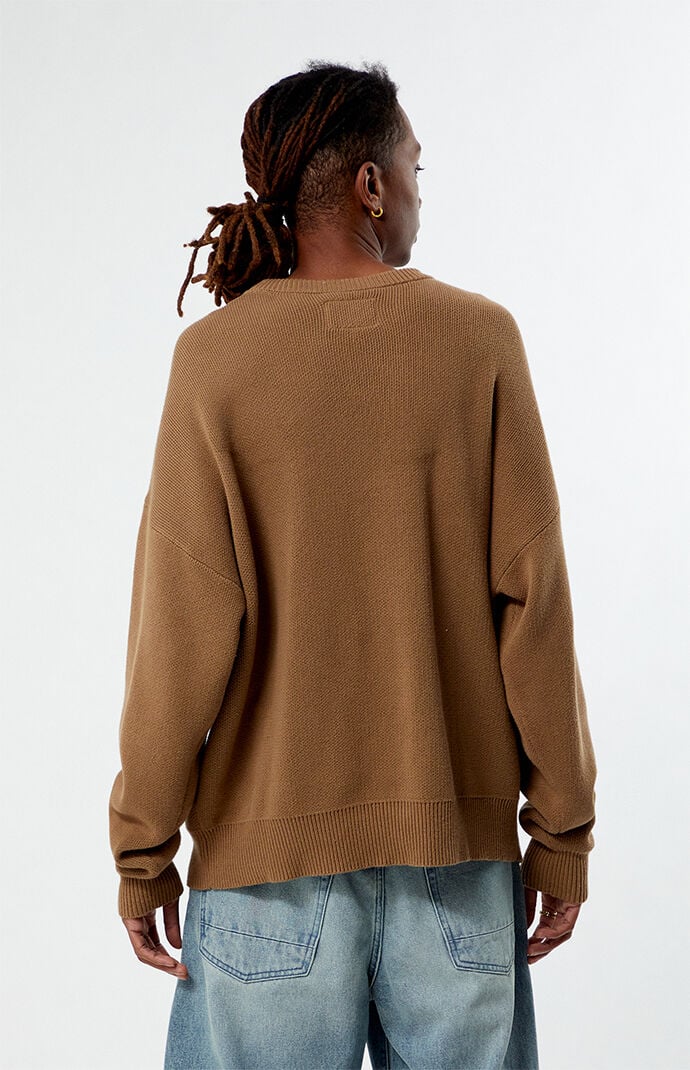 Pacsun Renaissance Printed Crew Neck Sweater