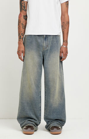 Blake Extreme Baggy Jeans Medium Blue Light Wash image number 2