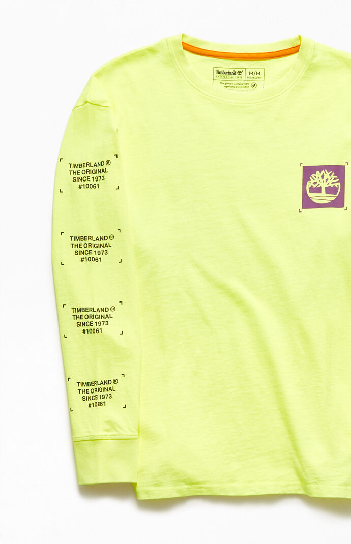 Dyed Graphic Long Sleeve T-Shirt