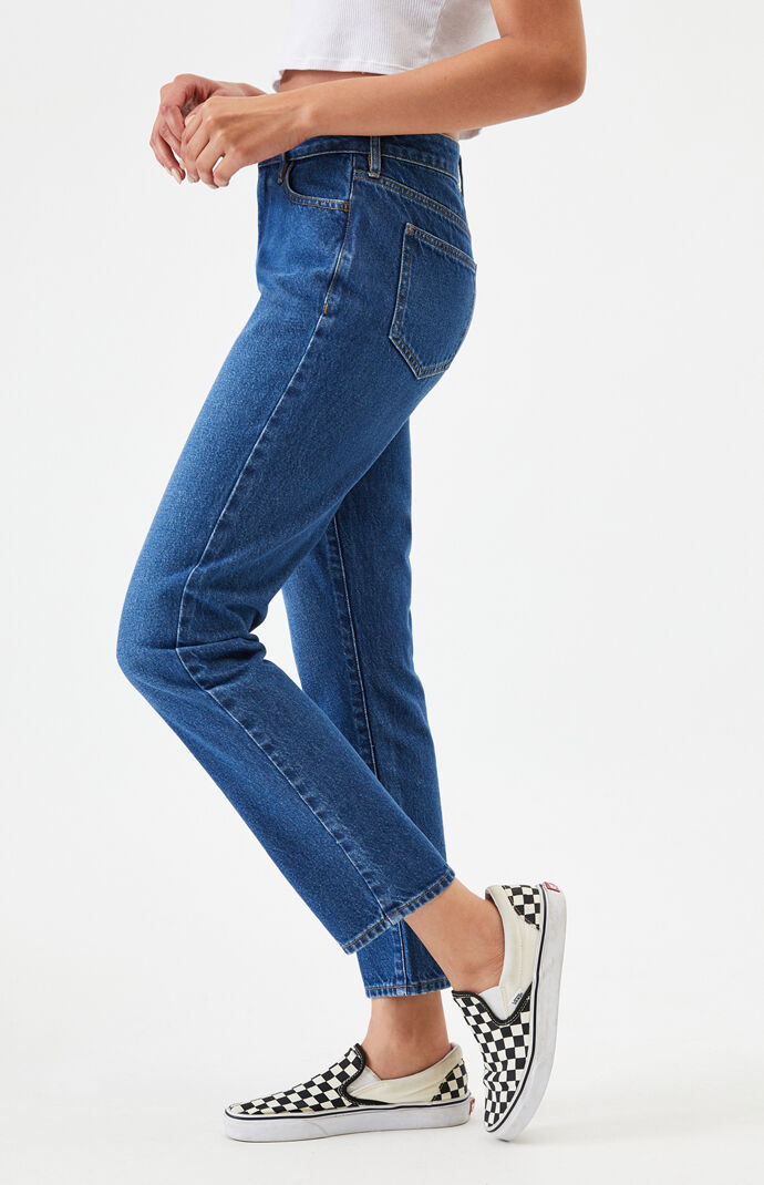 Dark Mom Jeans