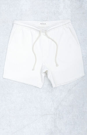 Cream Grinded Volley Sweat Shorts Cream Grinded Volley Sweat Shorts image number null