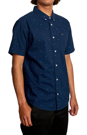 That'll Do Printed Button Up Shirt That'll Do Printed Button Up Shirt image number null