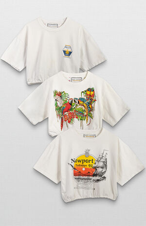 Upcycled Scrunchie T-Shirt image number 4