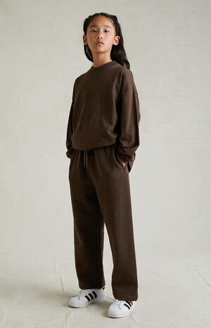 Essentials Heather Wood Lounge Sweatpants image number 2