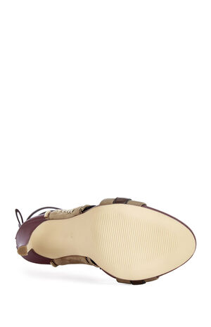 Women's Shai Plum Multi Stiletto Sandals image number 5