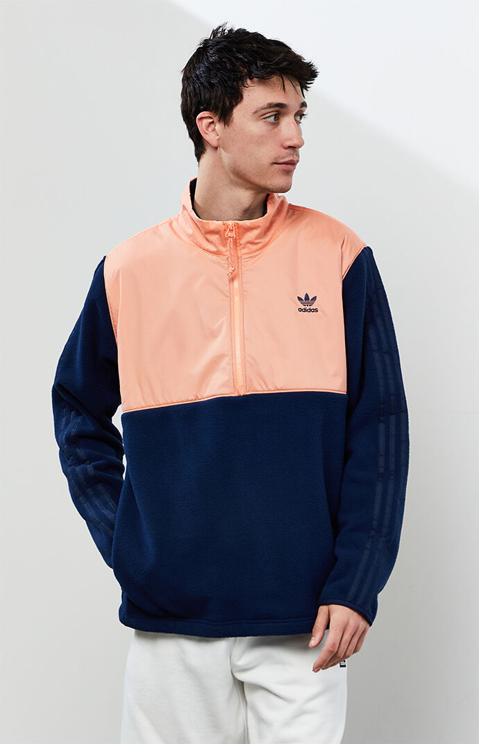 Navy Range Arch Winterized Mock Neck Jacket