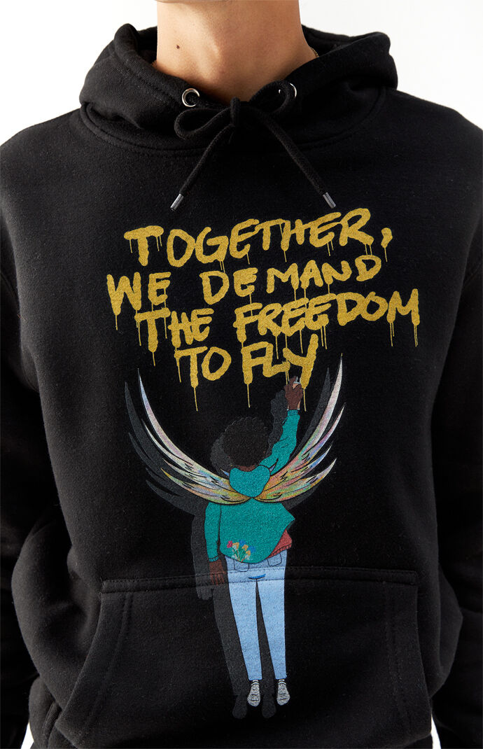x Oto-Abasi Freedom To Fly Hoodie