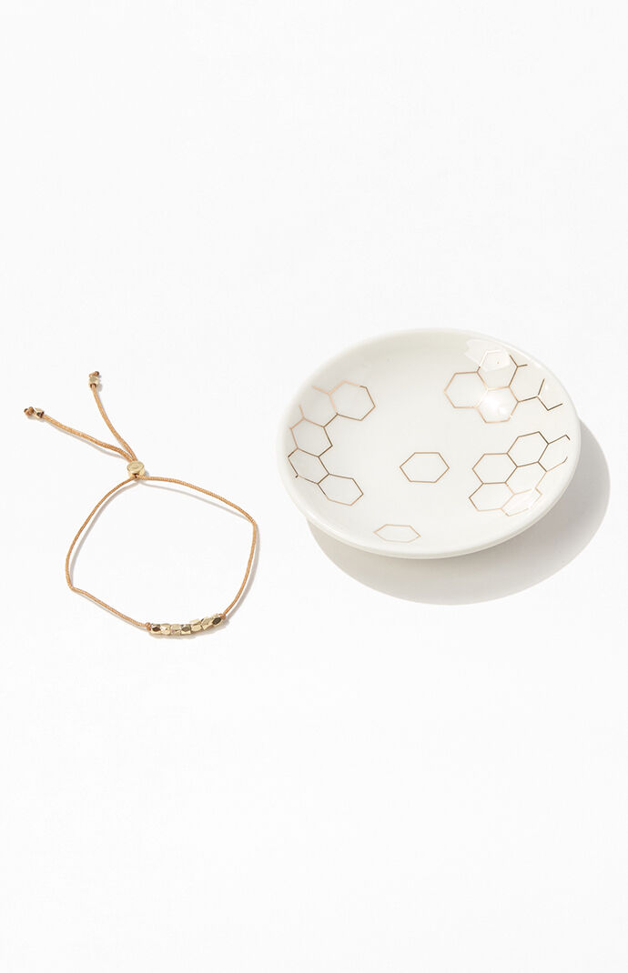 Sweet As Honey Ceramic Dish