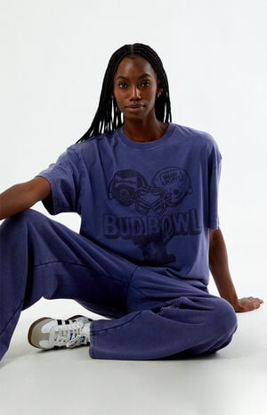 Bud Bowl Oversized T-Shirt image number 1