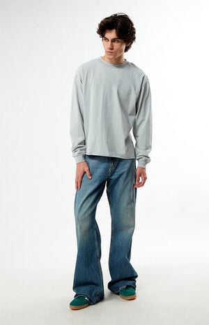 Premium Cropped Long Sleeve T-Shirt image number 4