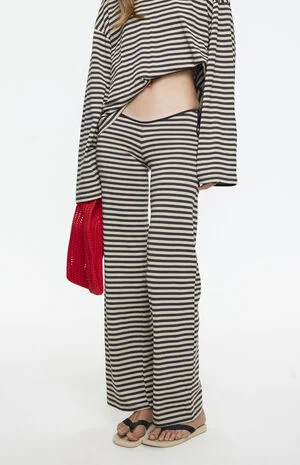 Bloom Striped Tie Pant image number 1