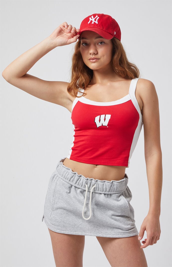 WILD COLLECTIVE x Pacsun University of Wisconsin Contrast Tank Top WILD COLLECTIVE x Pacsun University of Wisconsin Contrast Tank Top