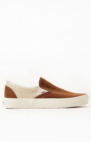 Classic Slip-On Brown & Tan Shoes image number 2