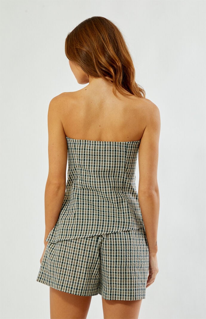 Rhythm Lottie Checker Tube Top