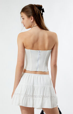 Strapless Mesh Corset image number 4