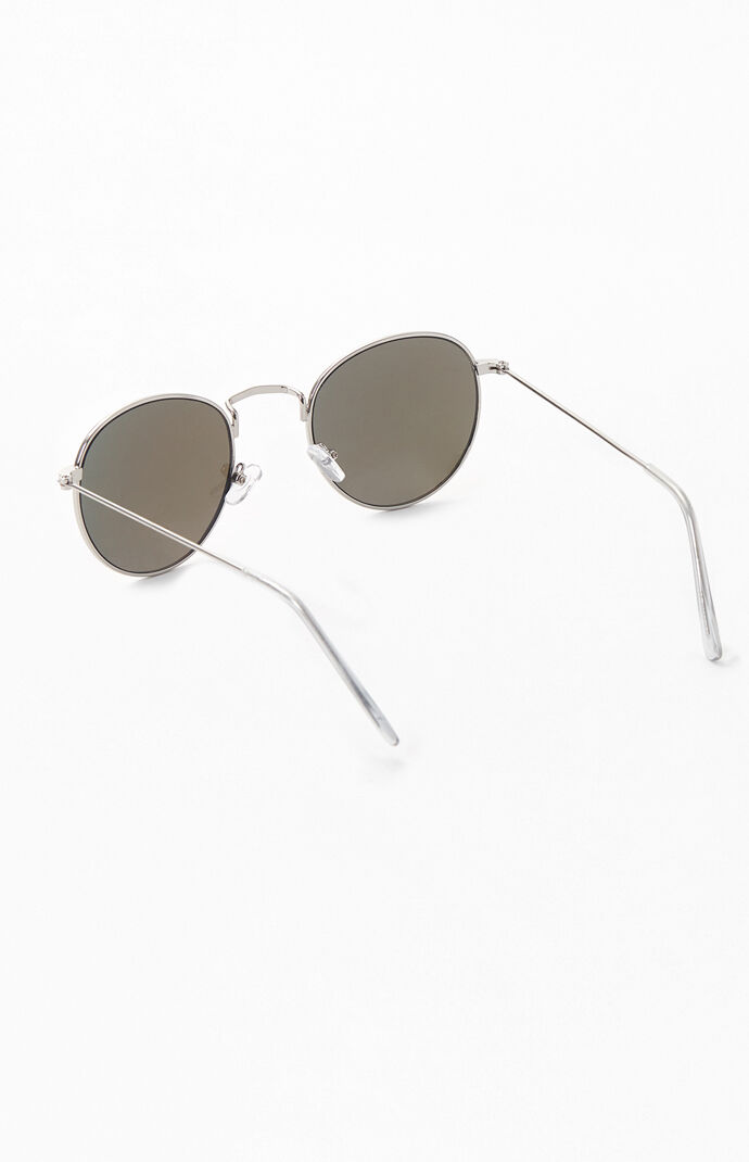 Purple Lennon Round Sunglasses