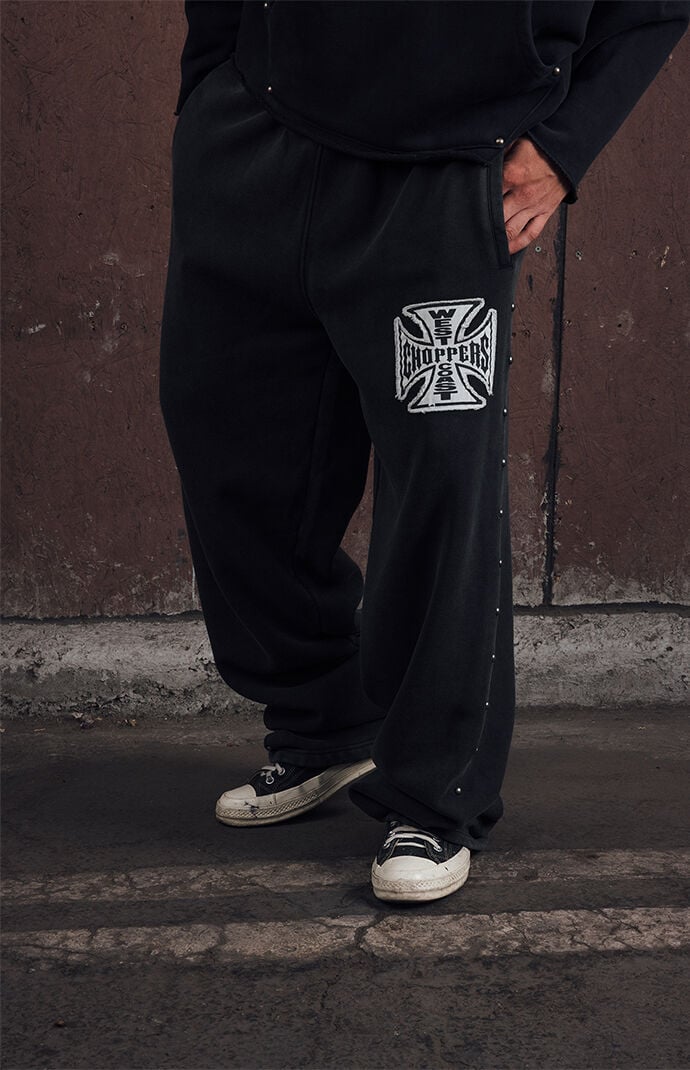 West Coast Choppers Frayed Sweatpants | Pacsun