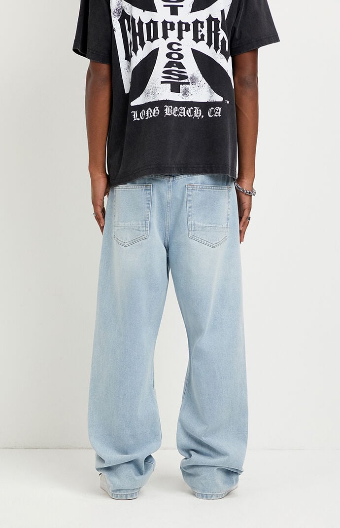 Pacsun Dylan Baggy Jeans Light Blue