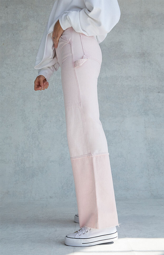 pink carpenter pants
