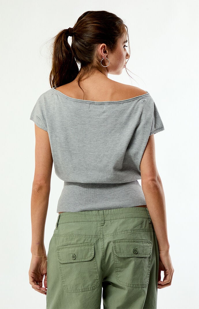 Your Favorite Eva Short Sleeve Sweater T-Shirt