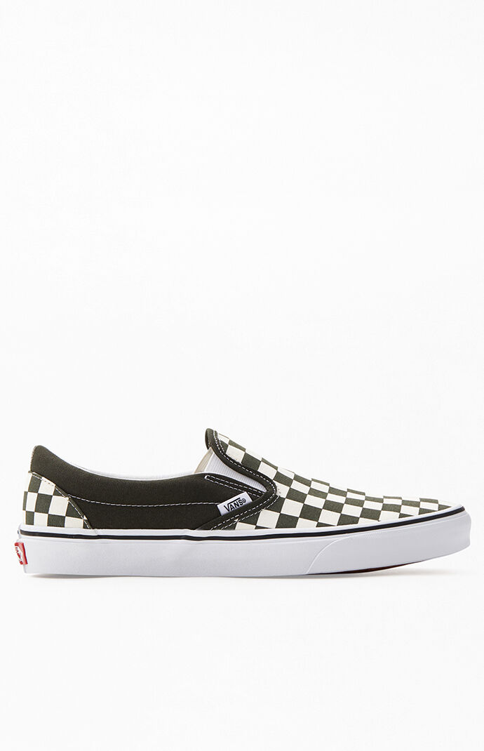 green vans checkerboard