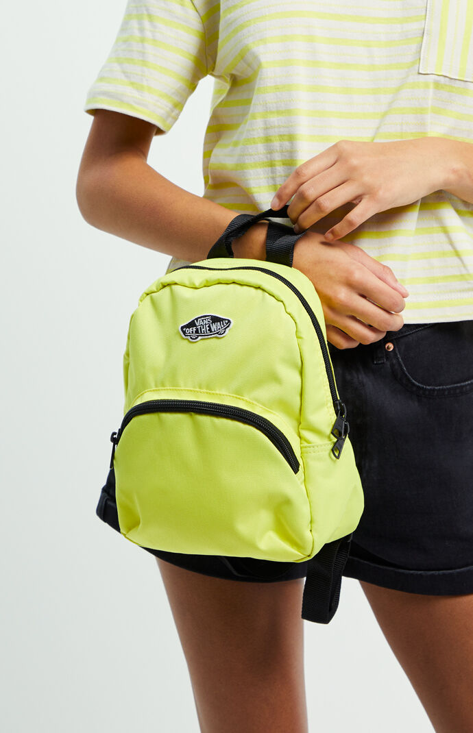 Yellow vans mini backpack hotsell