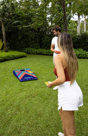 Inflatable Floating Cornhole Pool Game image number 3
