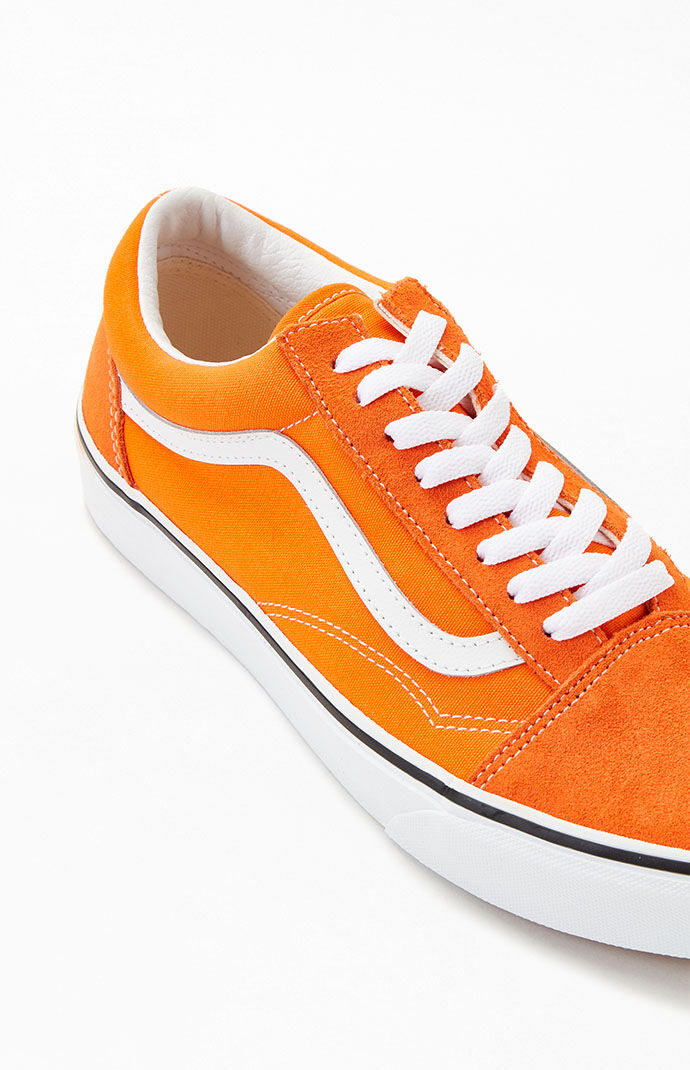 Vans old skool burnt orange sales