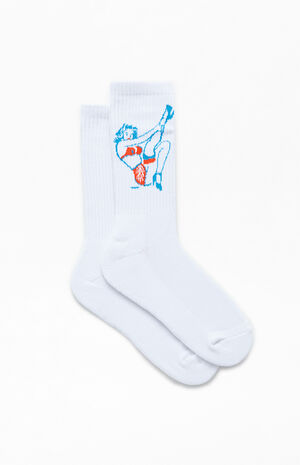 Pin Up Crew Socks image number 2