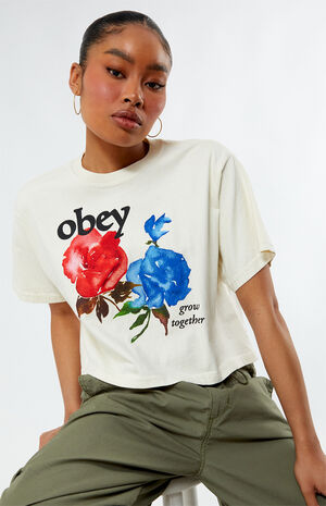 Grow Together Cropped T-Shirt image number 1