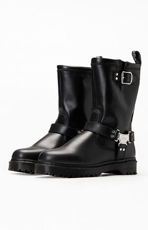 Anistone Hi Leather Biker Boots image number 2