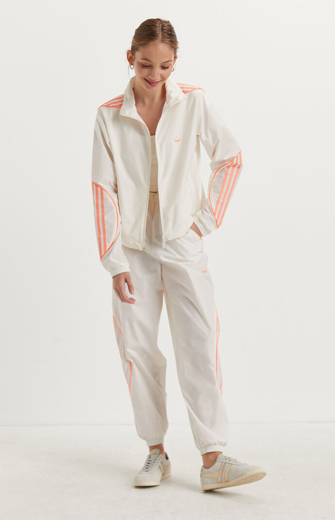 Pink & White Track Jacket