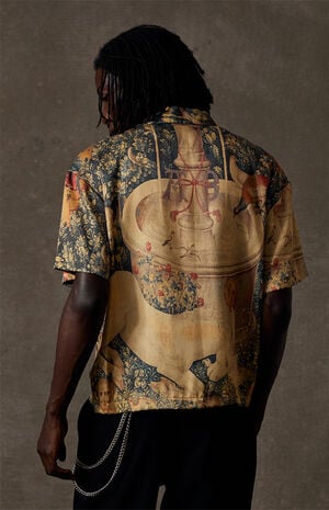 x Pacsun French Tapestries Camp Shirt image number 5
